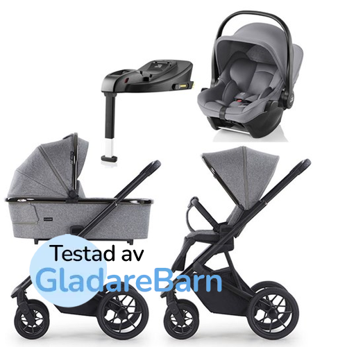 Crescent Prestige Exclusive duovagn + Britax Baby-Safe Core med isofixbas